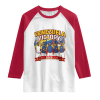 Venezuela Baseball Victory Raglan Shirt Venezuelan Pride Gift