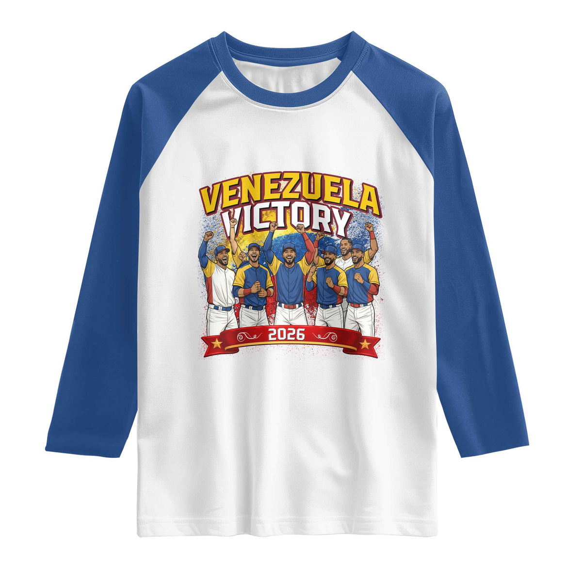 Venezuela Baseball Victory Raglan Shirt Venezuelan Pride Gift