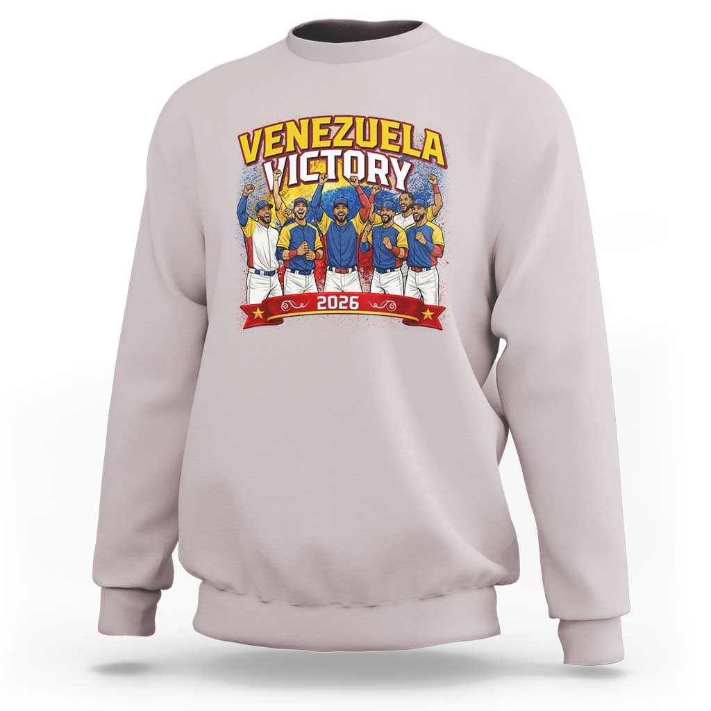 Venezuela Baseball Victory Sweatshirt Venezuelan Pride Gift