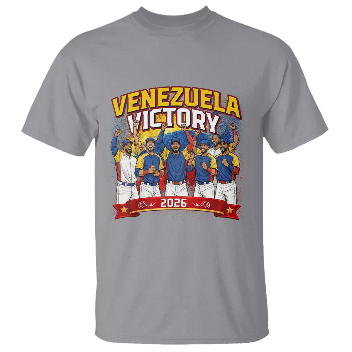 Venezuela Baseball Victory T Shirt Venezuelan Pride Gift
