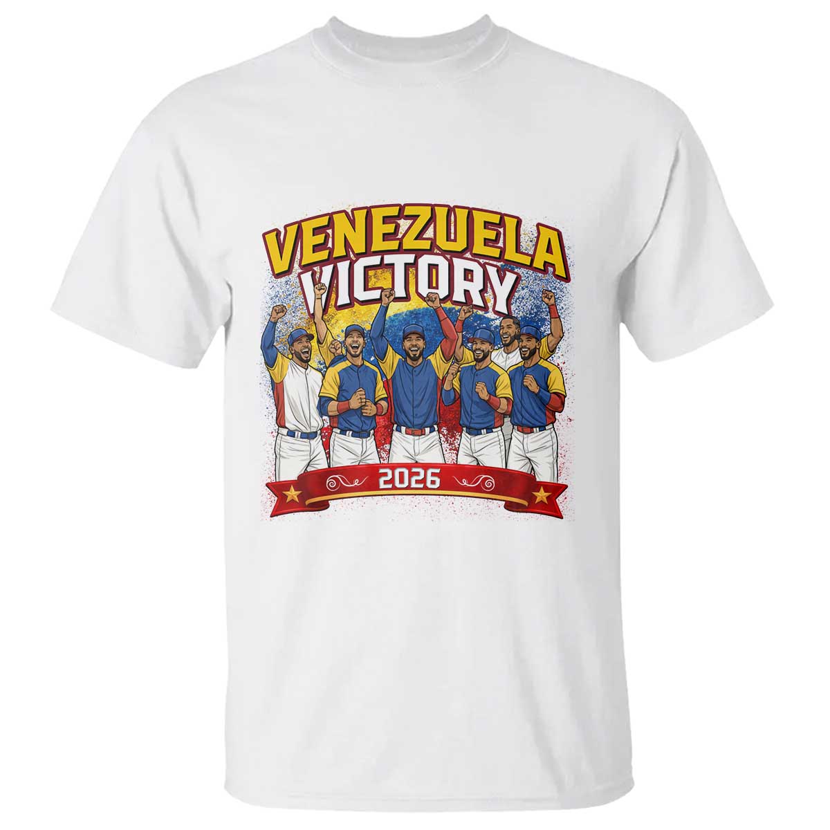 Venezuela Baseball Victory T Shirt Venezuelan Pride Gift