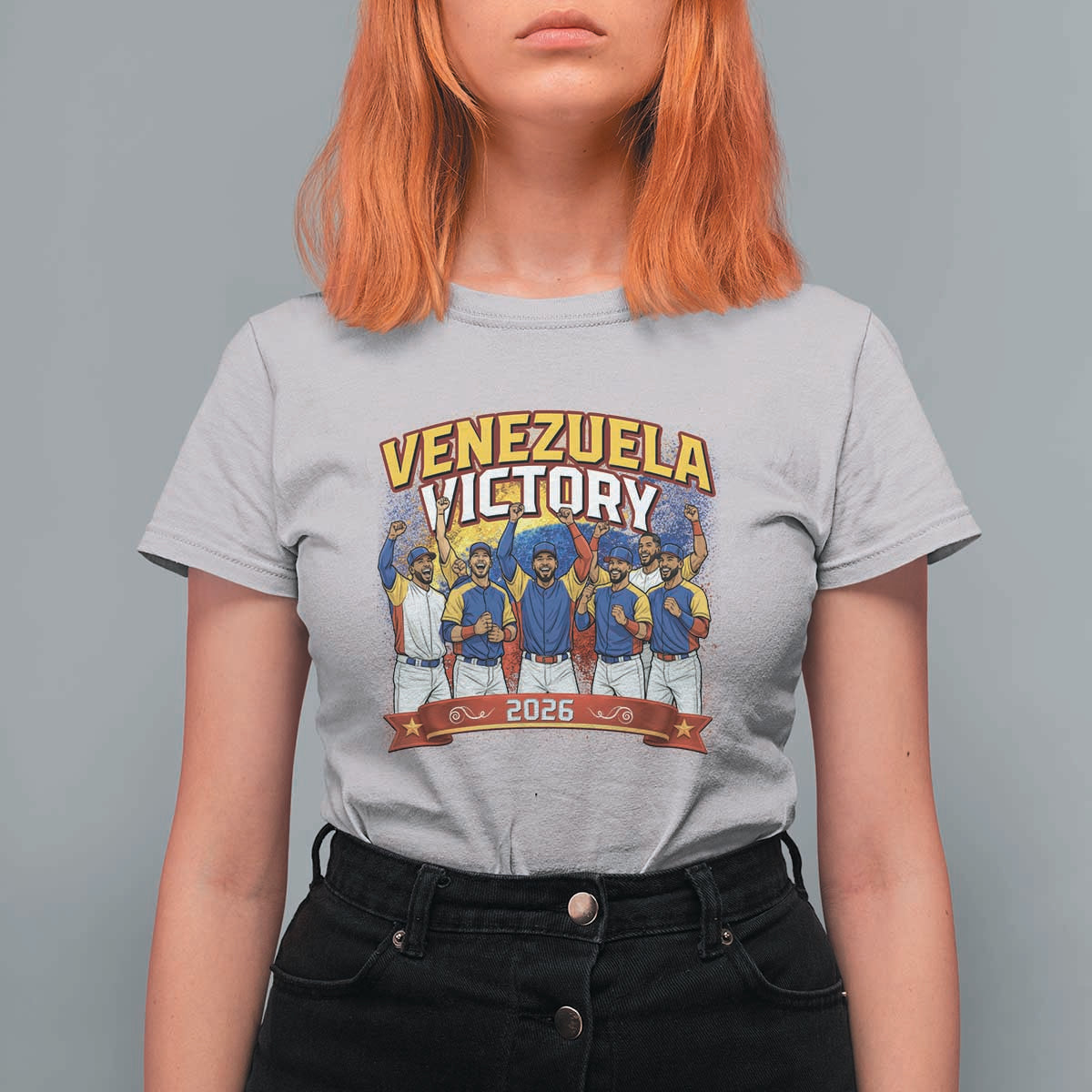 Venezuela Baseball Victory T Shirt For Women Venezuelan Pride Gift