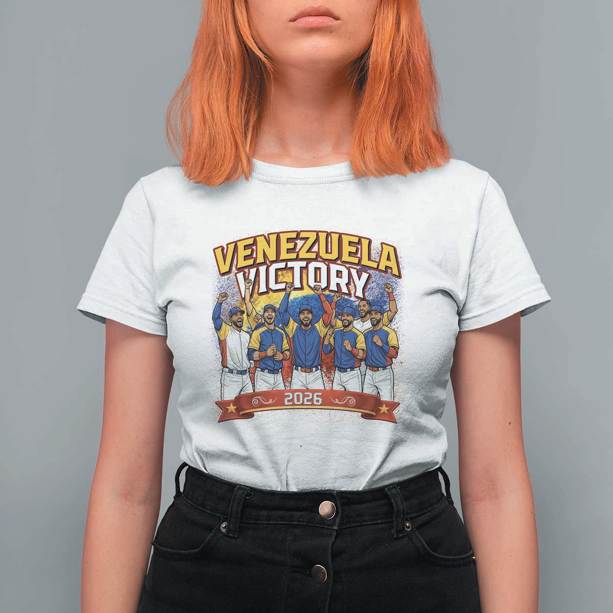 Venezuela Baseball Victory T Shirt For Women Venezuelan Pride Gift