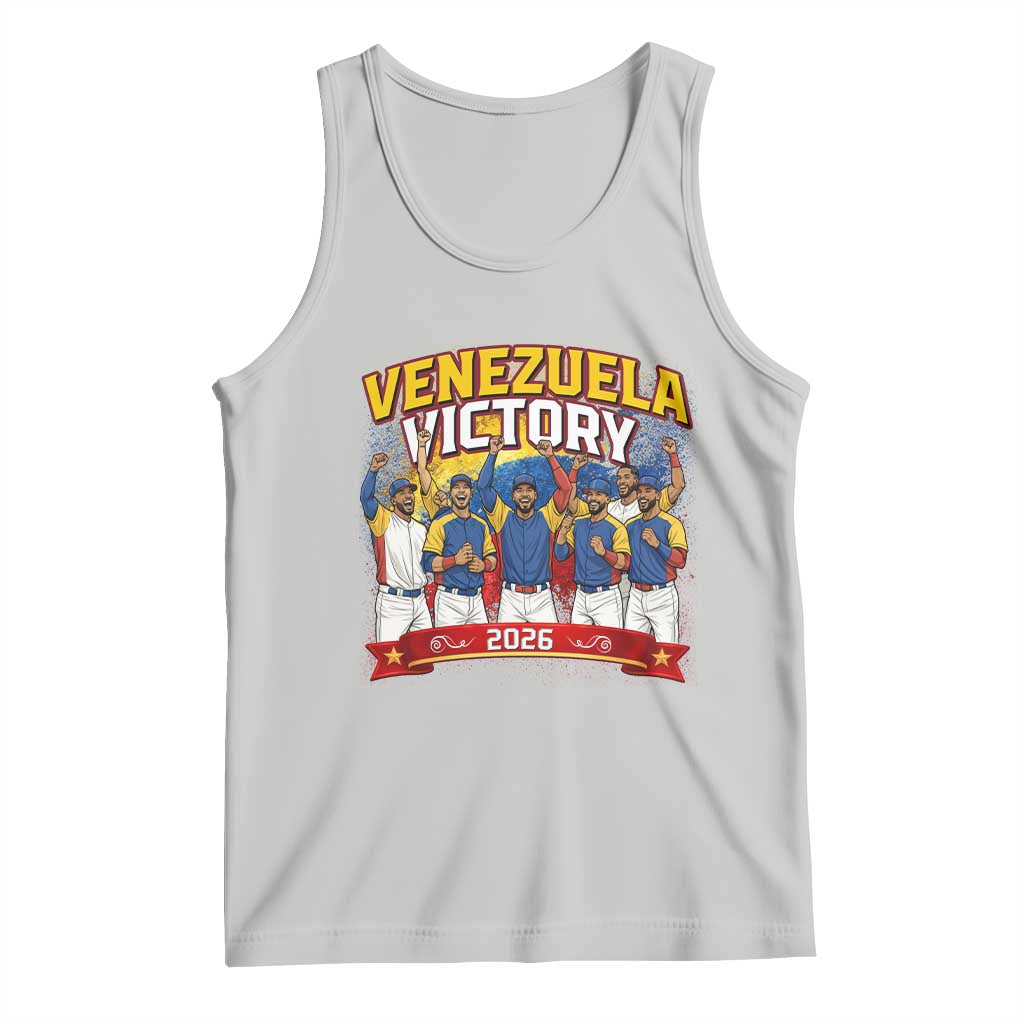 Venezuela Baseball Victory Tank Top Venezuelan Pride Gift