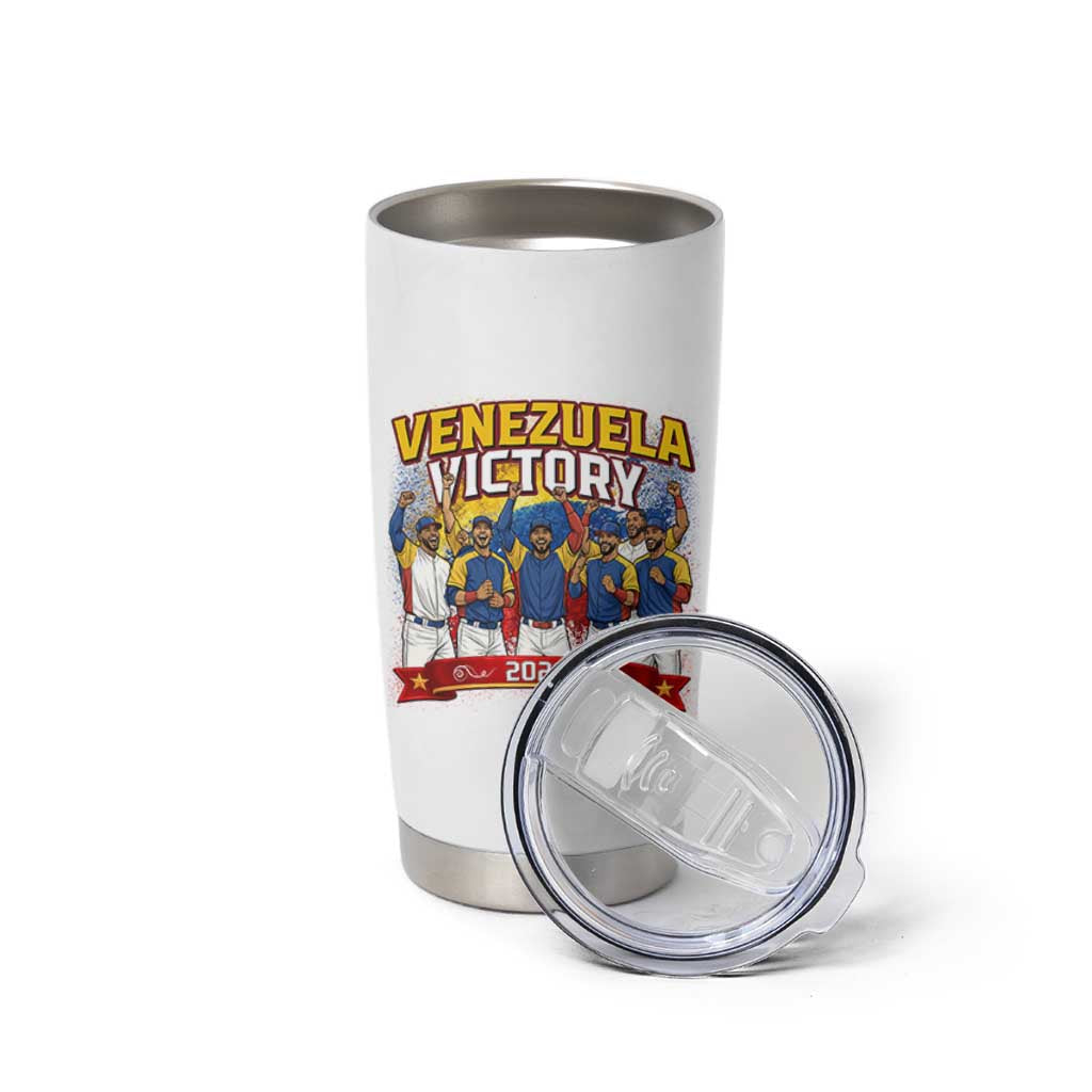 Venezuela Baseball Victory Tumbler Cup Venezuelan Pride Gift
