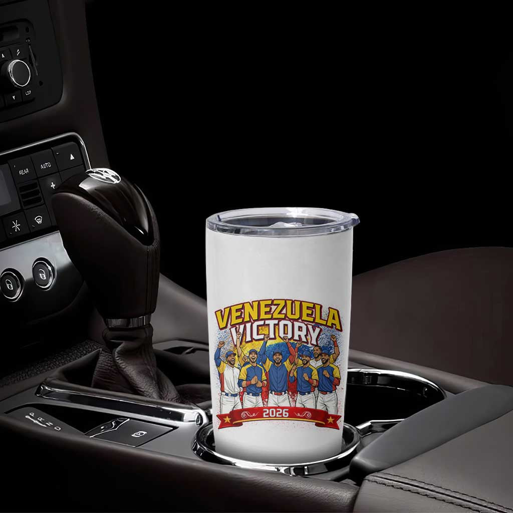 Venezuela Baseball Victory Tumbler Cup Venezuelan Pride Gift