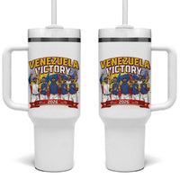 Venezuela Baseball Victory Tumbler With Handle Venezuelan Pride Gift