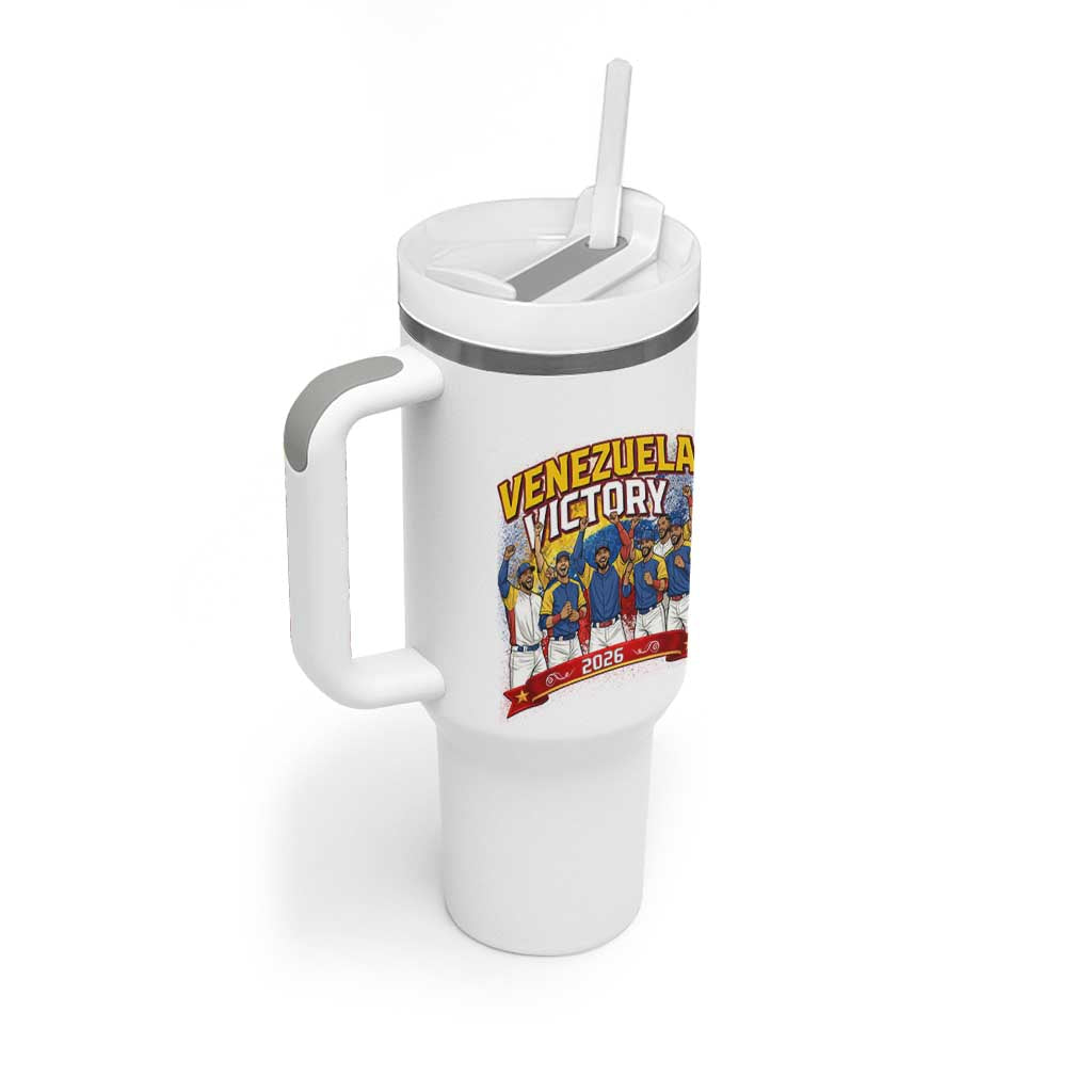 Venezuela Baseball Victory Tumbler With Handle Venezuelan Pride Gift