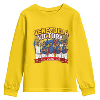 Venezuela Baseball Victory Youth Sweatshirt Venezuelan Pride Gift