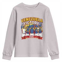 Venezuela Baseball Victory Youth Sweatshirt Venezuelan Pride Gift