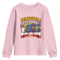 Venezuela Baseball Victory Youth Sweatshirt Venezuelan Pride Gift