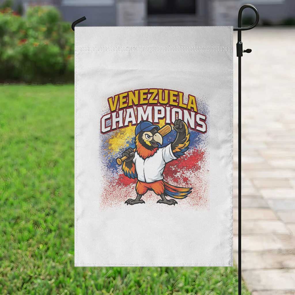 Venezuela Baseball Champions Garden Flag Troupial Bird Patriotic Pride