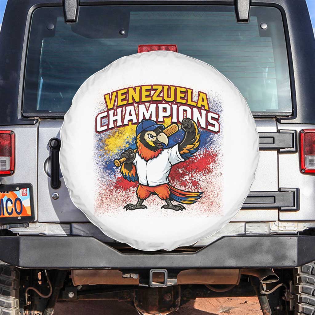 Venezuela Baseball Champions Spare Tire Cover Troupial Bird Patriotic Pride