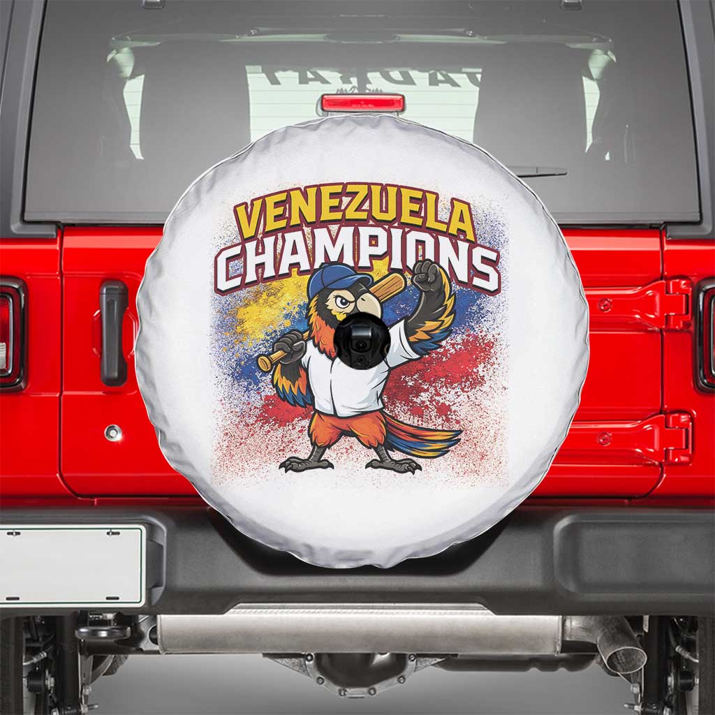 Venezuela Baseball Champions Spare Tire Cover Troupial Bird Patriotic Pride