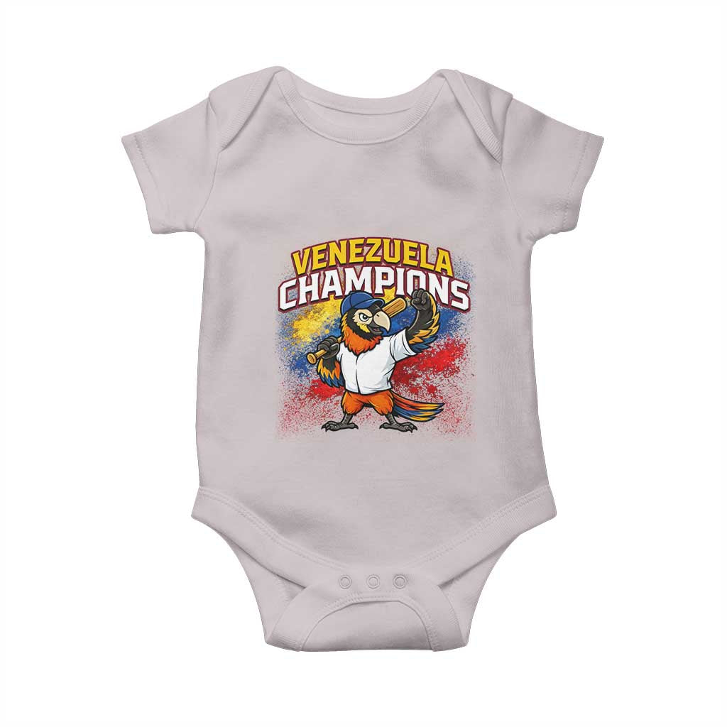 Venezuela Baseball Champions Baby Onesie Troupial Bird Patriotic Pride