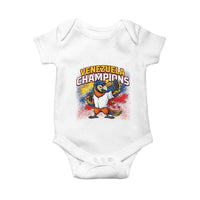 Venezuela Baseball Champions Baby Onesie Troupial Bird Patriotic Pride