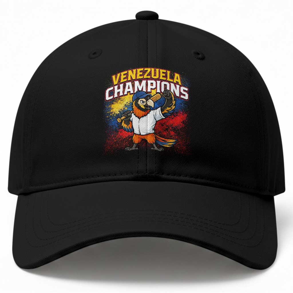 Venezuela Baseball Champions Baseball Cap Troupial Bird Patriotic Pride