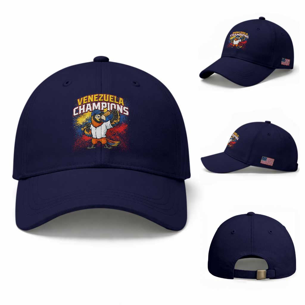 Venezuela Baseball Champions Baseball Cap Troupial Bird Patriotic Pride