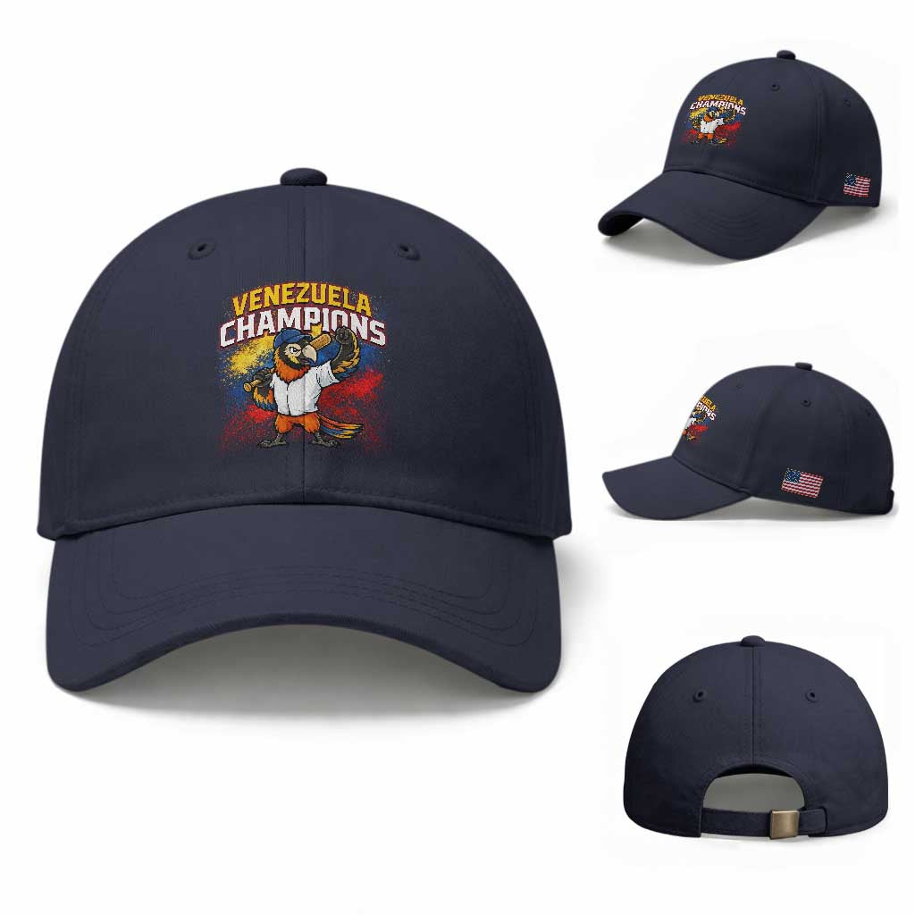 Venezuela Baseball Champions Baseball Cap Troupial Bird Patriotic Pride