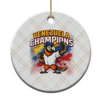 Venezuela Baseball Champions Ceramic Ornament Troupial Bird Patriotic Pride