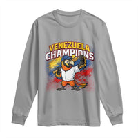Venezuela Baseball Champions Long Sleeve Shirt Troupial Bird Patriotic Pride