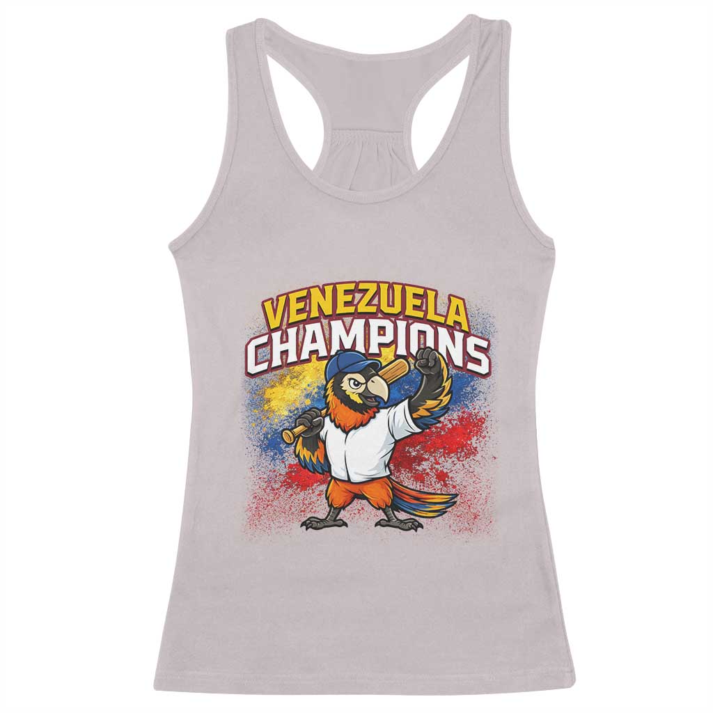Venezuela Baseball Champions Racerback Tank Top Troupial Bird Patriotic Pride