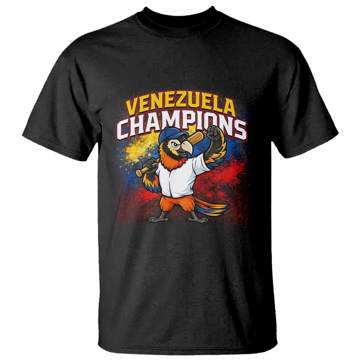 Venezuela Baseball Champions T Shirt Troupial Bird Patriotic Pride