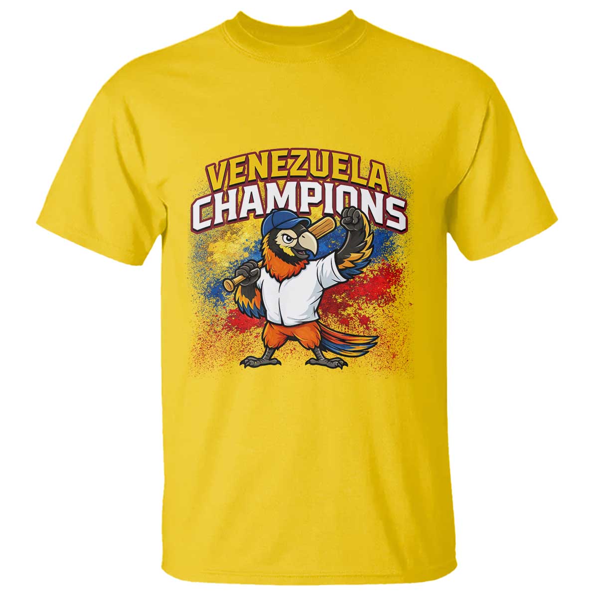 Venezuela Baseball Champions T Shirt Troupial Bird Patriotic Pride