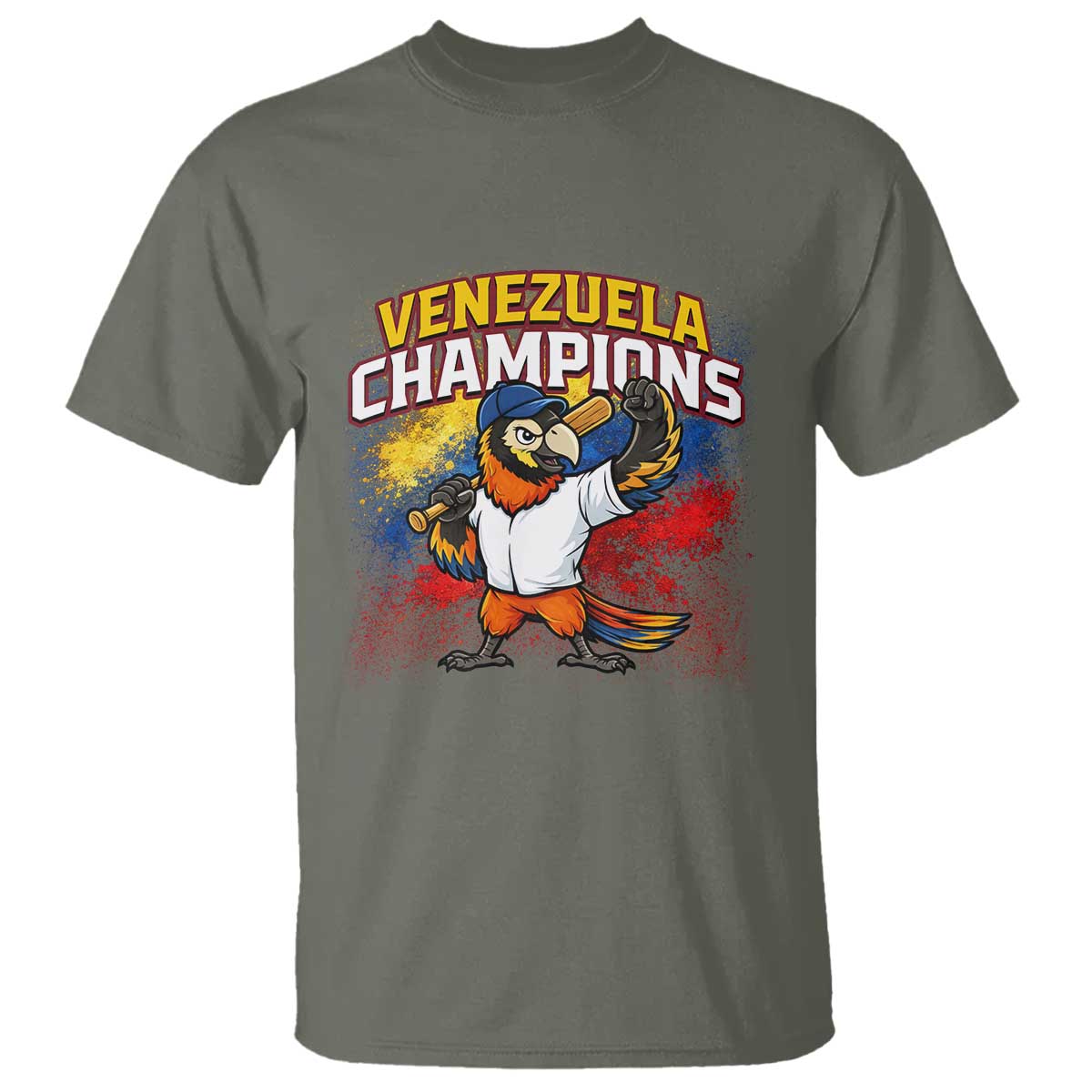 Venezuela Baseball Champions T Shirt Troupial Bird Patriotic Pride