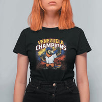 Venezuela Baseball Champions T Shirt For Women Troupial Bird Patriotic Pride