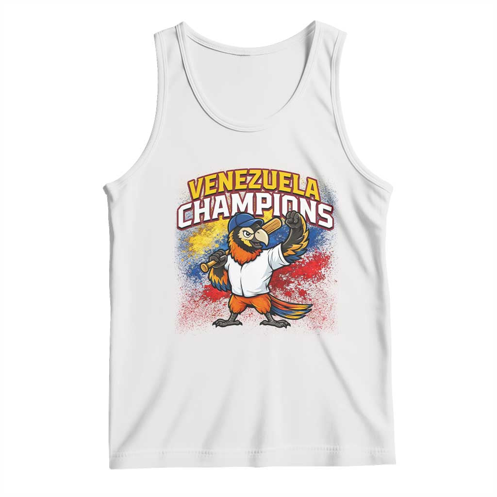 Venezuela Baseball Champions Tank Top Troupial Bird Patriotic Pride
