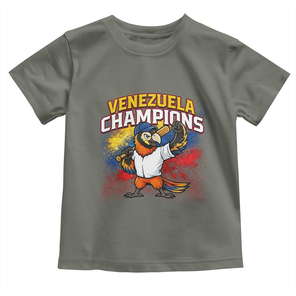 Venezuela Baseball Champions Toddler T Shirt Troupial Bird Patriotic Pride
