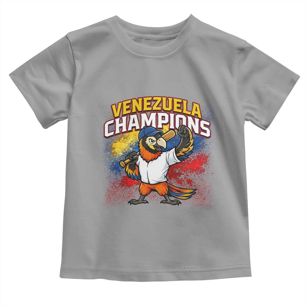 Venezuela Baseball Champions Toddler T Shirt Troupial Bird Patriotic Pride