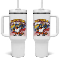Venezuela Baseball Champions Tumbler With Handle Troupial Bird Patriotic Pride