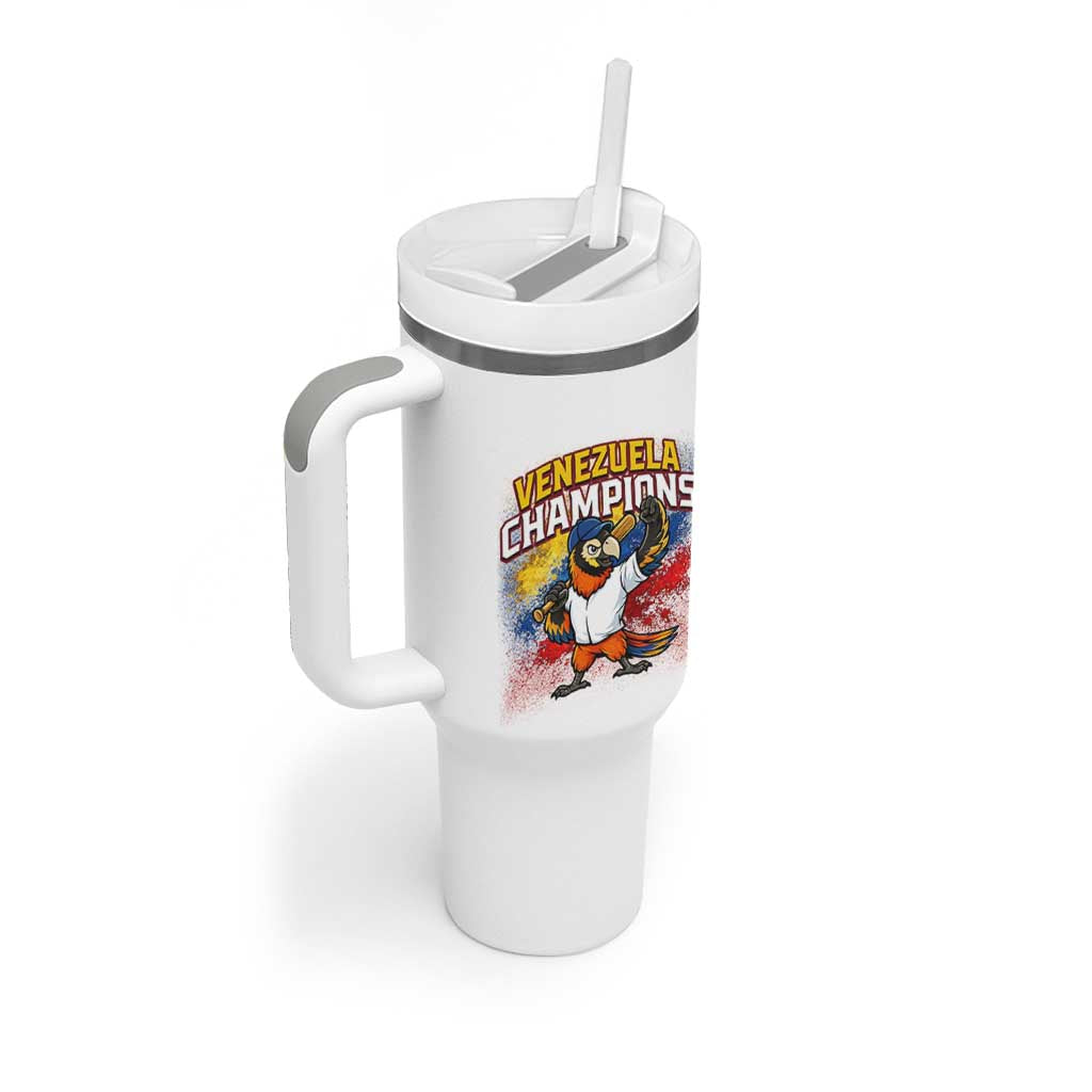 Venezuela Baseball Champions Tumbler With Handle Troupial Bird Patriotic Pride