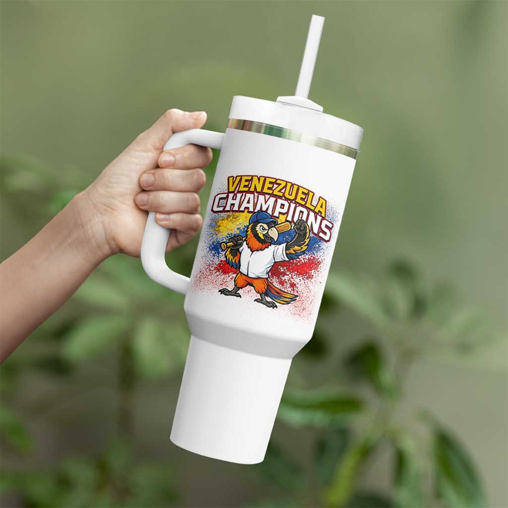 Venezuela Baseball Champions Tumbler With Handle Troupial Bird Patriotic Pride