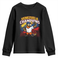 Venezuela Baseball Champions Youth Sweatshirt Troupial Bird Patriotic Pride