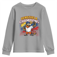Venezuela Baseball Champions Youth Sweatshirt Troupial Bird Patriotic Pride