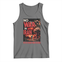 No US Israel War On Iran Tank Top Peace Not War