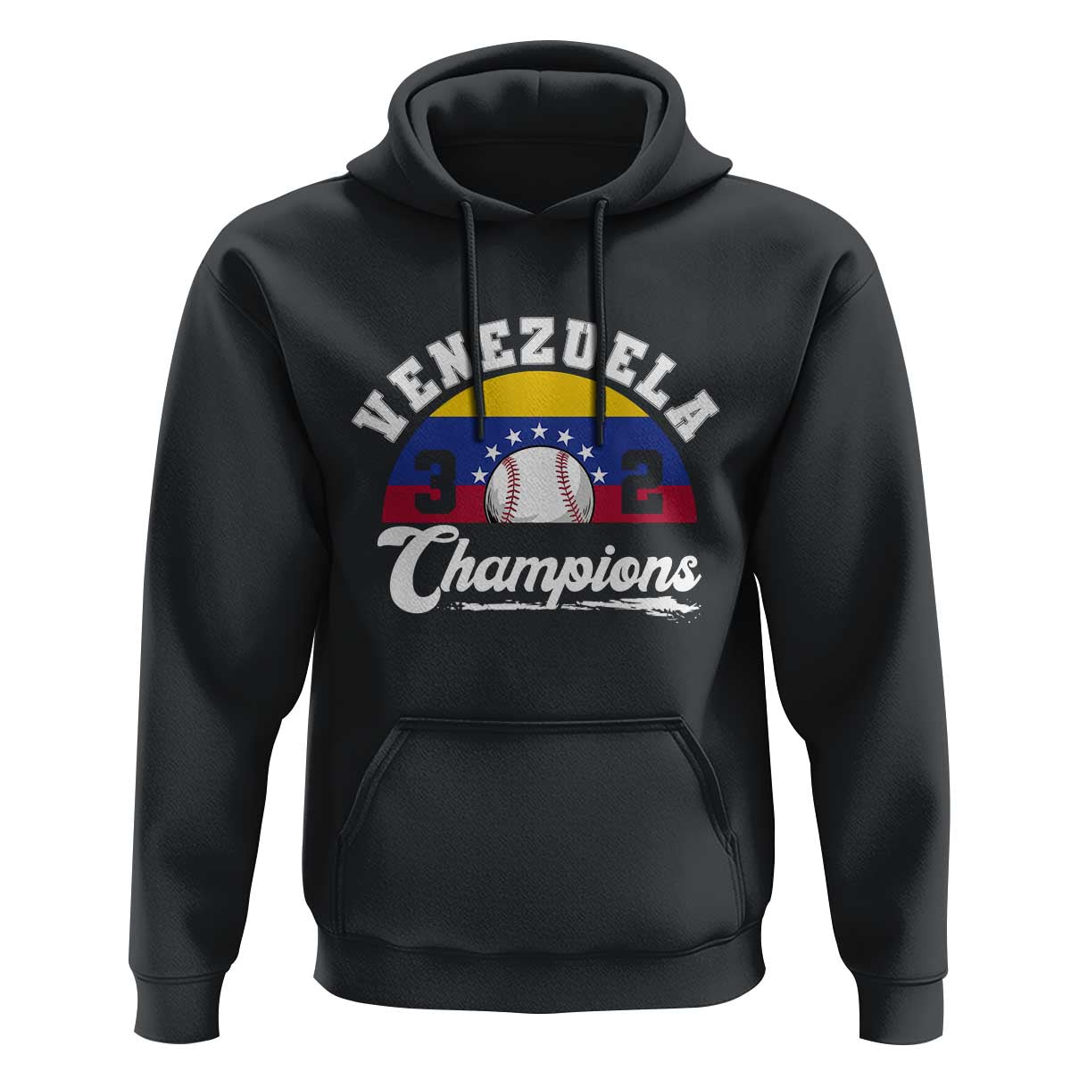Venezuela 2026 Champions Hoodie Vintage 7 Stars Flag Baseball Pride