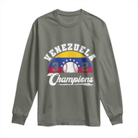 Venezuela 2026 Champions Long Sleeve Shirt Vintage 7 Stars Flag Baseball Pride