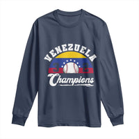 Venezuela 2026 Champions Long Sleeve Shirt Vintage 7 Stars Flag Baseball Pride