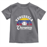 Venezuela 2026 Champions Toddler T Shirt Vintage 7 Stars Flag Baseball Pride