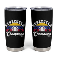Venezuela 2026 Champions Tumbler Cup Vintage 7 Stars Flag Baseball Pride