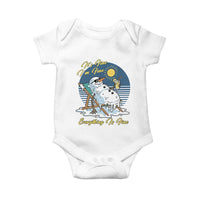 Melting Snowman Christmas In July Baby Onesie It Is Fine Everything Is Fine
