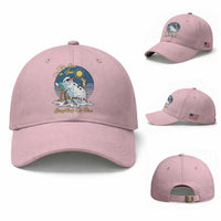 Melting Snowman Christmas In July Baseball Cap It Is Fine Everything Is Fine