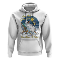 Melting Snowman Christmas In July Hoodie It Is Fine Everything Is Fine