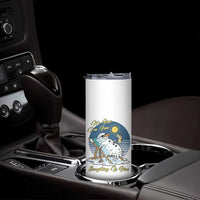 Melting Snowman Christmas In July Skinny Tumbler It Is Fine Everything Is Fine