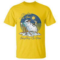 Melting Snowman Christmas In July T Shirt It Is Fine Everything Is Fine