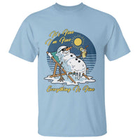 Melting Snowman Christmas In July T Shirt It Is Fine Everything Is Fine